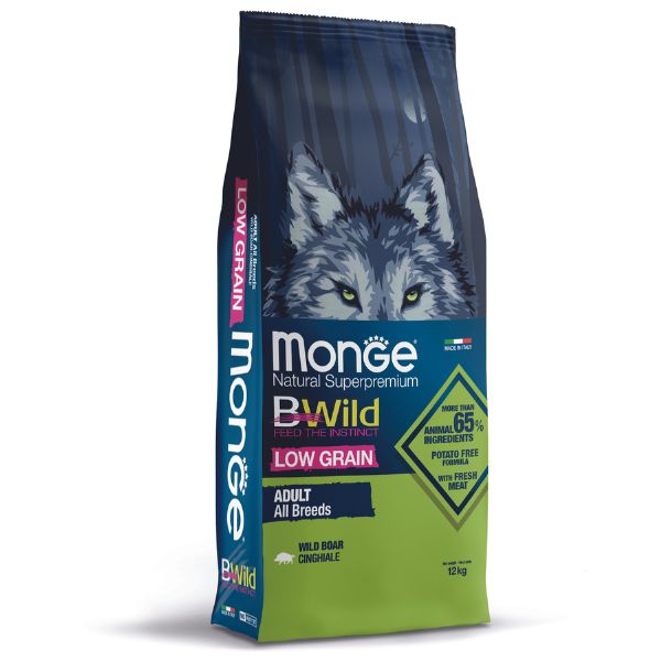 Monge Bwild Cane Adult Cinghiale - 12 kg Monge Bwild Cane Adult Cinghiale - 12 kg